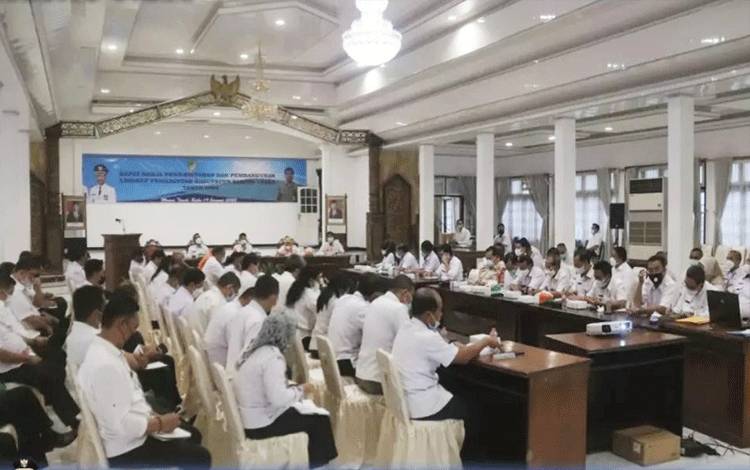 Pemkab Barito Utara Gelar Rapat Kerja, Begini Kata Bupati