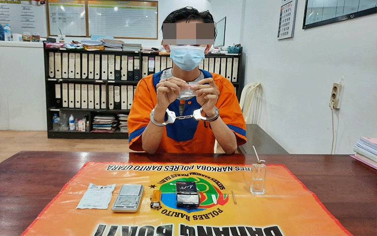 Terduga Pengedar Sabu di Barito Utara Diamankan Polisi