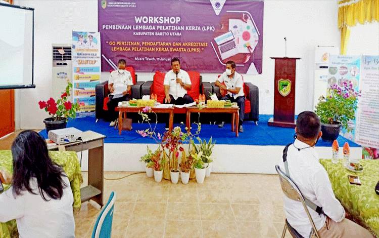 Kadis Nakertrankop dan UKM: Lembaga Pelatihan Kerja Harus Berkualitas?
