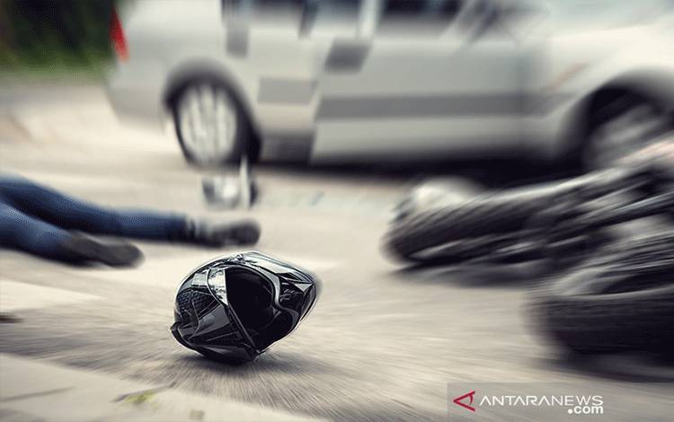Ilustrasi - korban kecelakaan antara motor dengan mobil. ANTARA/Shutterstock/am.