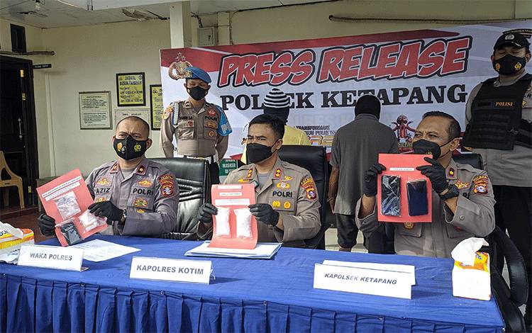 Polisi Ringkus Bandar Sabu di Manggis II Sampit, Barbuk 200 Gram