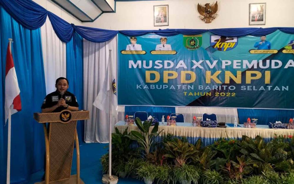 Pemkab Barito Selatan Diminta Dukung KNPI