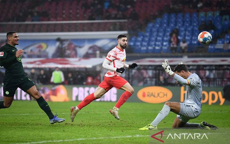 Leipzig Perpanjang Catatan Nirmenang Wolfsburg