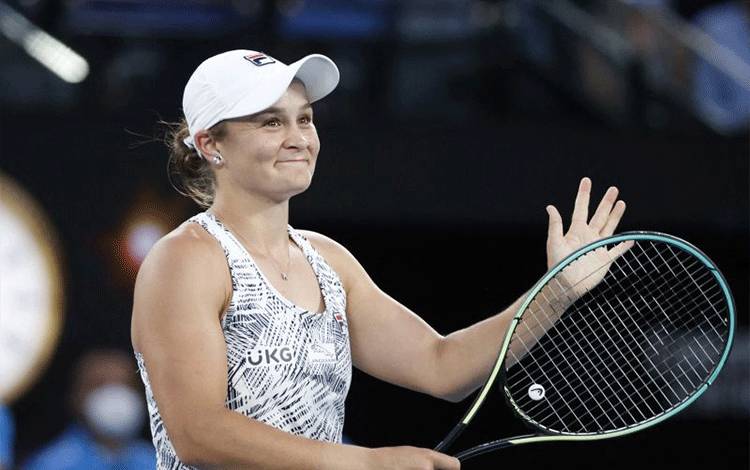 Barty Melaju ke Perempat Final Australian Open Usai Tekuk Anisimova
