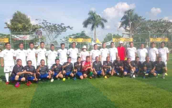 Olahraga bersama DPRD Kotim dengan Forkompida Kabupaten Kotawaringin Timur