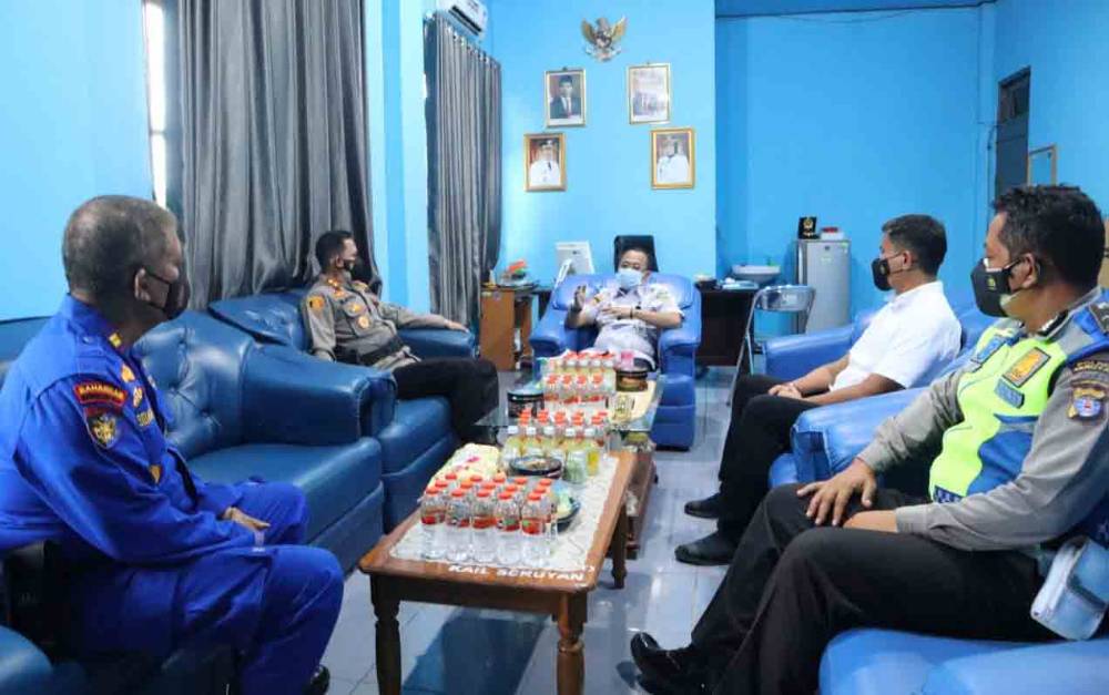 Kapolres Lakukan Koordinasi dengan Kadishub Seruyan