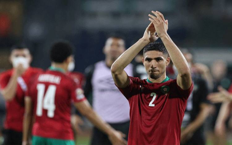Hakimi Antar Maroko ke Perempat Final Piala Afrika