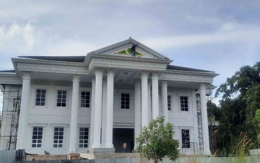 Megah, Gedung Serba Guna di Pangkalan Bun Ditargetkan Rampung Maret 2022