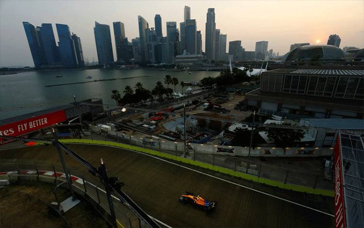 F1 Perpanjang Kontrak GP Singapura Hingga 2028