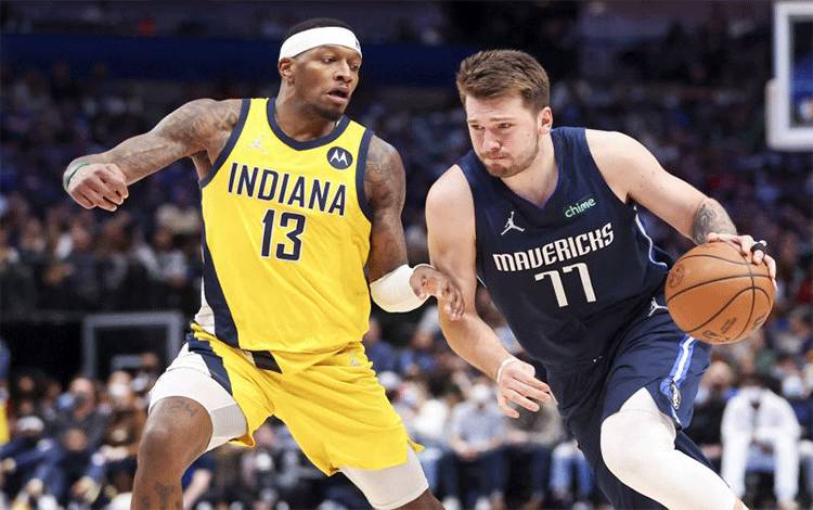 Mavericks Tumbangkan Pacers Berkat Penampilan Prima Luka Doncic