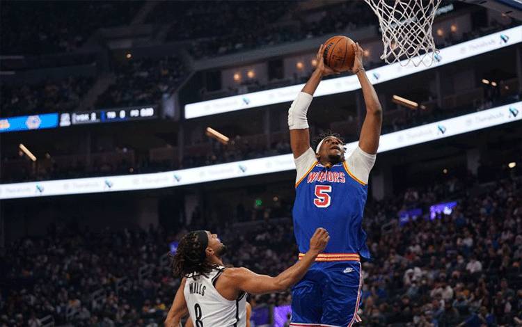 Ringkasan NBA: Warriors Petik Kemenangan Kelima Usai Habisi Nets