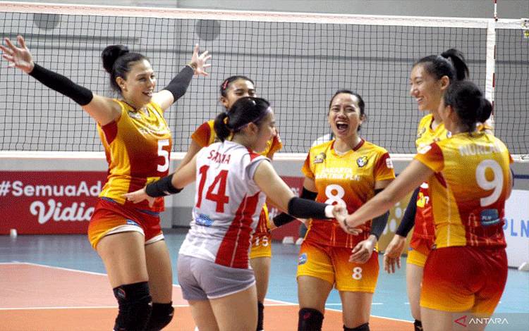 Elektrik PLN Tutup Putaran I Proliga 2022 dengan Kemenangan Perdana