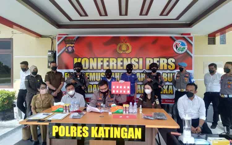 Polres Katingan Ungkap Kasus Narkoba, Segini Barang Buktinya