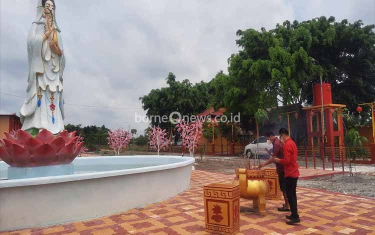 Rupang Dewi Kwan Im di Klenteng Damai Sejahtera Pangkalan Bun Jadi Pertama se Kalteng