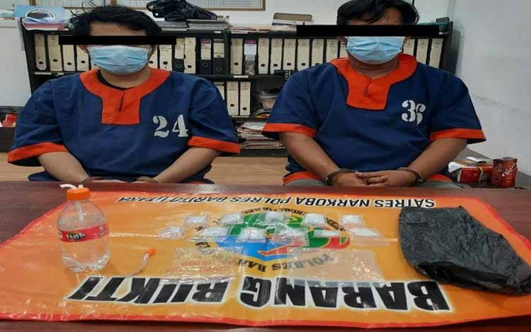 2 Pengedar Ditangkap Beserta Barang Bukti 34,57 Gram Sabu
