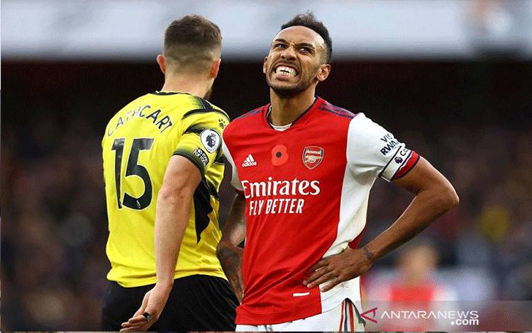 Arsenal Buka Jalan Aubameyang Berlabuh di Barcelona