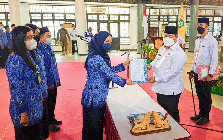 Seorang CPNS di Kotim Gagal Ikuti Pengambilan Sumpah PNS Akibat Tersandung Kasus