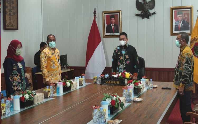 Wagub Kalteng Hadiri Lounching Inpres Optimalisasi Program JKN