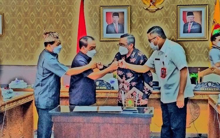 DPRD Kalteng Bersama Dewan Energi Nasional Sepakati Perda Rancangan Umum Energi Daerah