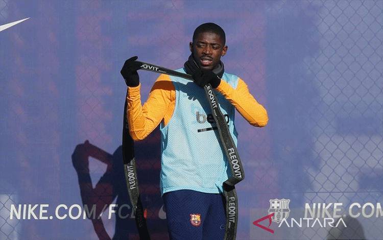 Barcelona Percaya Diri Ousmane Dembele akan Bertahan