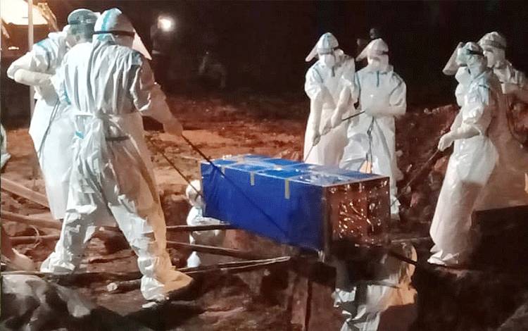 Positif Covid-19, Warga Negara Malaysia Dimakamkan di Kompleks Perusahaan