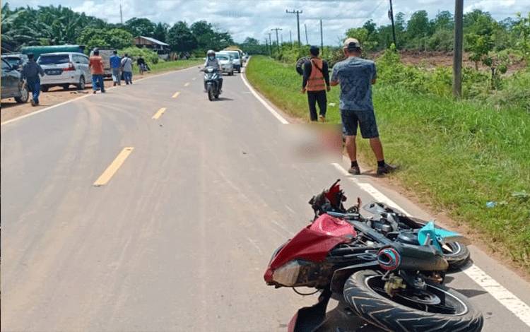 Kecelakaan Beruntun di Cempaga Hulu, 1 Meninggal Dunia, 2 Luka Berat