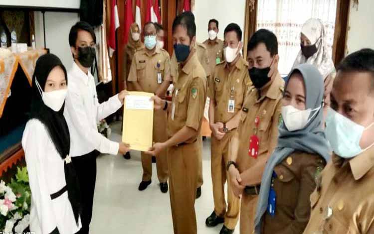 55 PPPK Guru Formasi 2021 Terima SK di Barito Utara