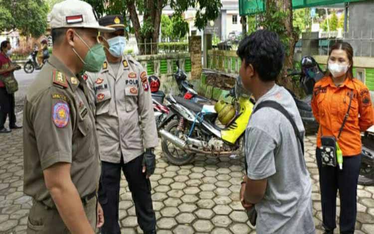 Satgas Bidang Hukum Prokes Catat Ratusan Pelanggar Prokes Sepanjang Januari 2022 di Kapuas