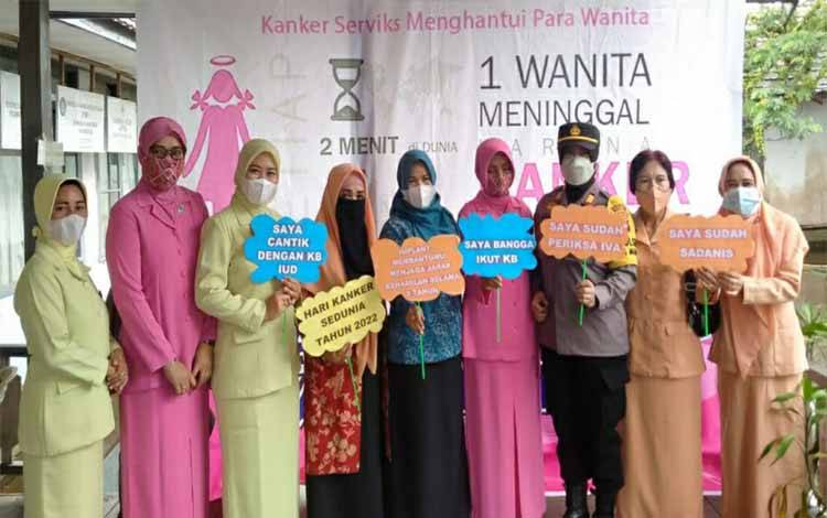 TP PKK Kecamatan Kapuas Murung Ajak Kaum Perempuan Peduli Kesehatan Reproduksi