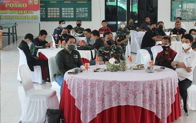 Dandim Palangka Raya Ajak Insan Pers Bersinergi