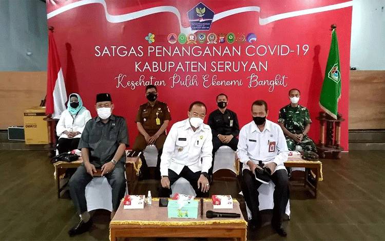 Bupati Seruyan Ikuti FGD Anti Pungli Pengadaan Barang Jasa Pemerintah