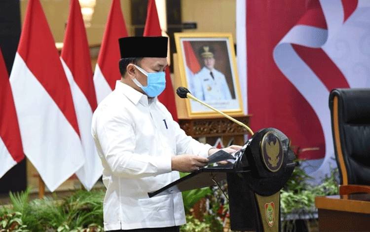 Gubernur Kalteng Minta Pemprov Jadi Contoh Pemberantasan KKN