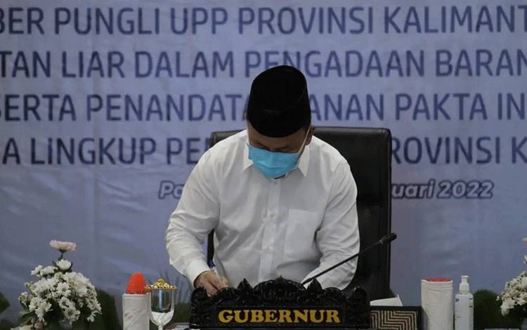 Gubernur Harap OPD di Pemprov Kalteng Dapat Menjalankan Tugas Secara Profesional