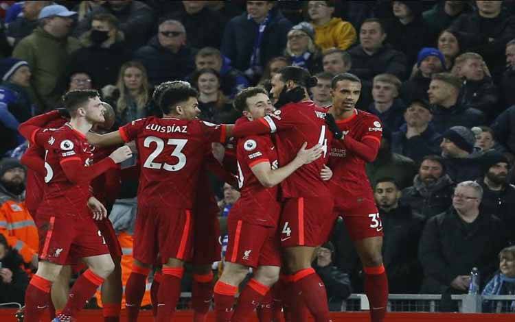 2 Gol Diogo Jota Bawa Liverpool Benamkan Leicester