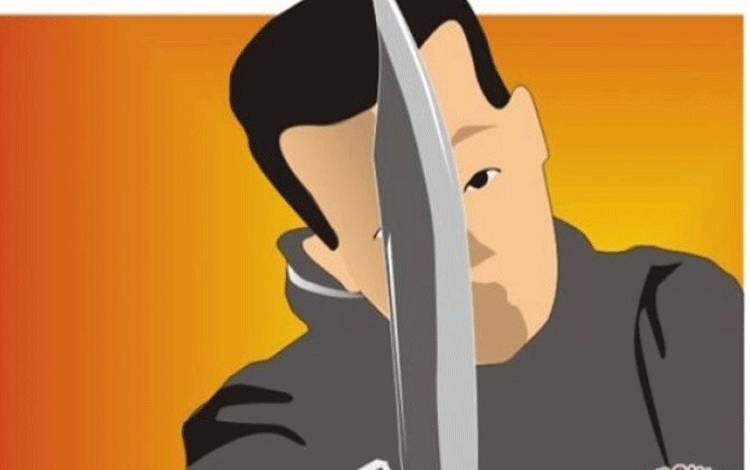 Polisi Tembak Pria Bawa Senjata Tajam Bikin Onar