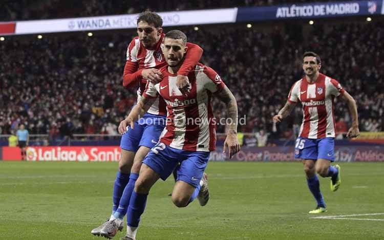 Atletico Madrid Menang Dramatis 4-3 atas Getafe