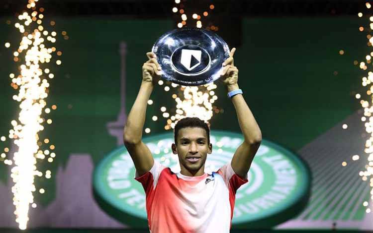 Felix Kemas Gelar Juara Tenis ATP Tour Perdana di Rotterdam