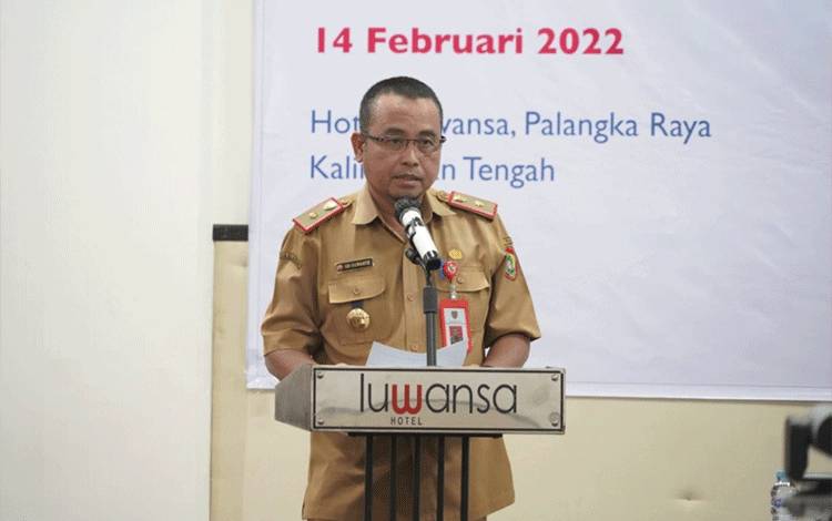 Kepala Dinas Kehutanan (Kadishut) Provinsi Kalteng, Sri Suwanto