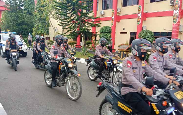 Kapolda Kalteng Pimpin Apel Operasi Yustis Antisipasi Lonjakan COVID-19