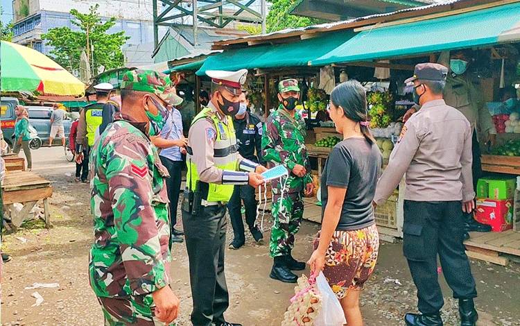 Kasus Covid-19 Naik, Polres Kotim, Satgas dan Satpol PP Gelar Operasi Yustisi?