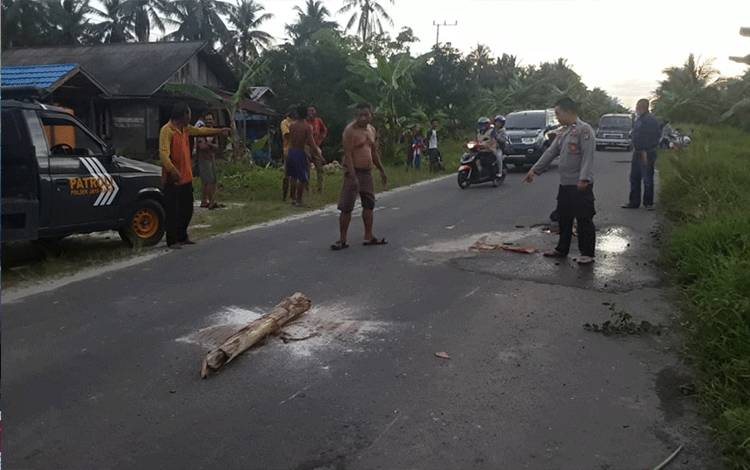 Bupati Kotim Minta Camat dan Perusahaan Tambal Jalan Berlubang