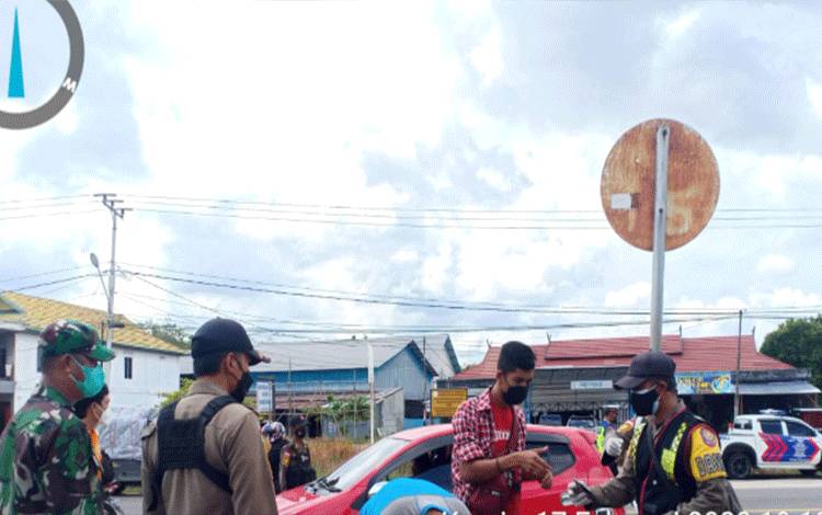 Kasus Positif Covid-19 Meningkat Lagi,? Tim Gabungan di Katingan Gelar Operasi Yustisi?