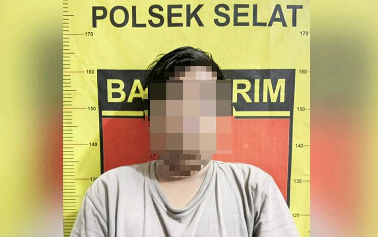 Seorang Pemuda Diduga Curi Handphone Ditangkap Polisi