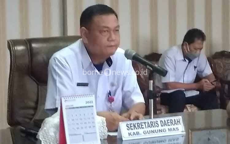 Sekda Gunung Mas Keluarkan SE Terkait Pembatasan Sementara Mobilitas ASN