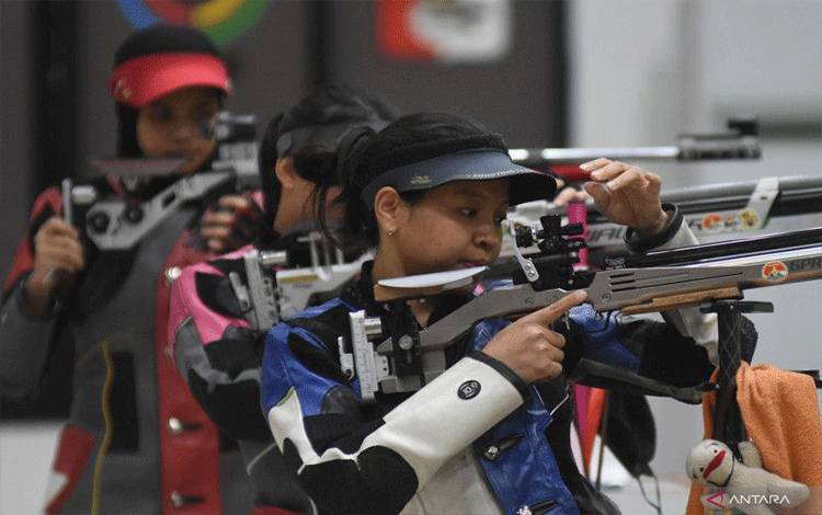Atlet Menembak Indonesia ke Eropa Sebelum Tampil pada SEA Games Hanoi