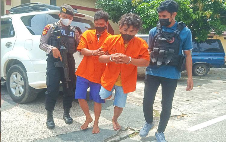Dua Penjambret di Palangka Raya Ditangkap, Satu di Antaranya Ditembak