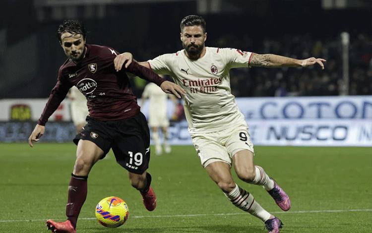 AC Milan Hanya Mampu Bermain Imbang 2-2 Lawan Tim Juru Kunci