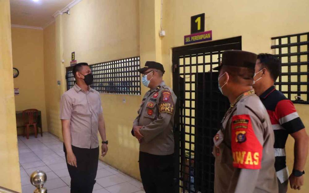 Kapolres Kobar Ingin Kesehatan Tahanan Dicek Secara Rutin