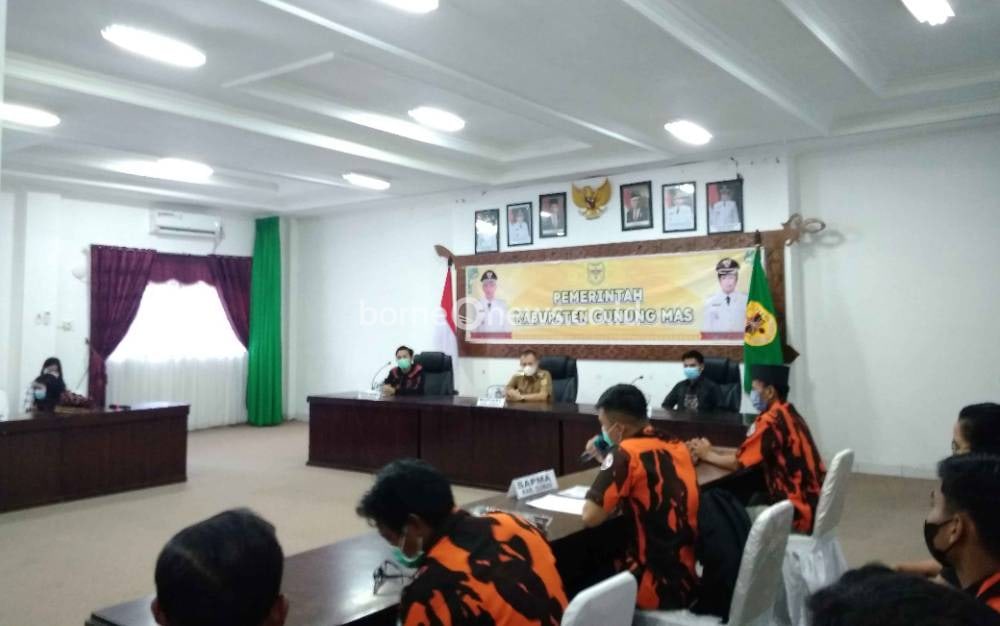Bupati Gunung Mas Ajak SAPMA PP dan KEPPMA untuk Dukung Program 3 Smart
