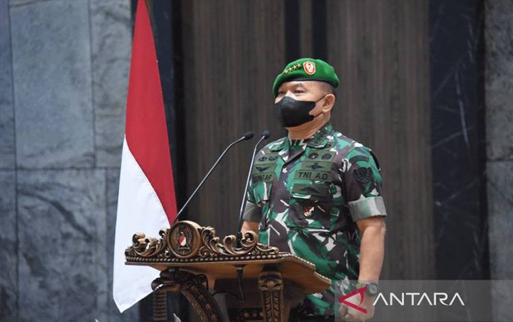 Kasad Ingatkan Perwira Tinggi yang Naik Pangkat Jangan Pragmatis